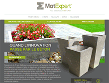 Tablet Screenshot of matexpert.com